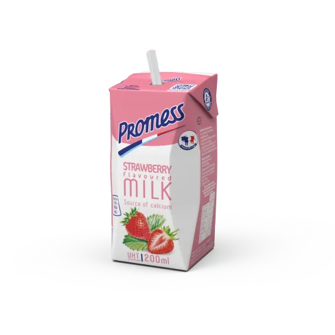 Strawberry Flavoured Milk Brick 200ml