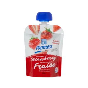 Strawberry Dairy Snack Made With Yogurt 80g