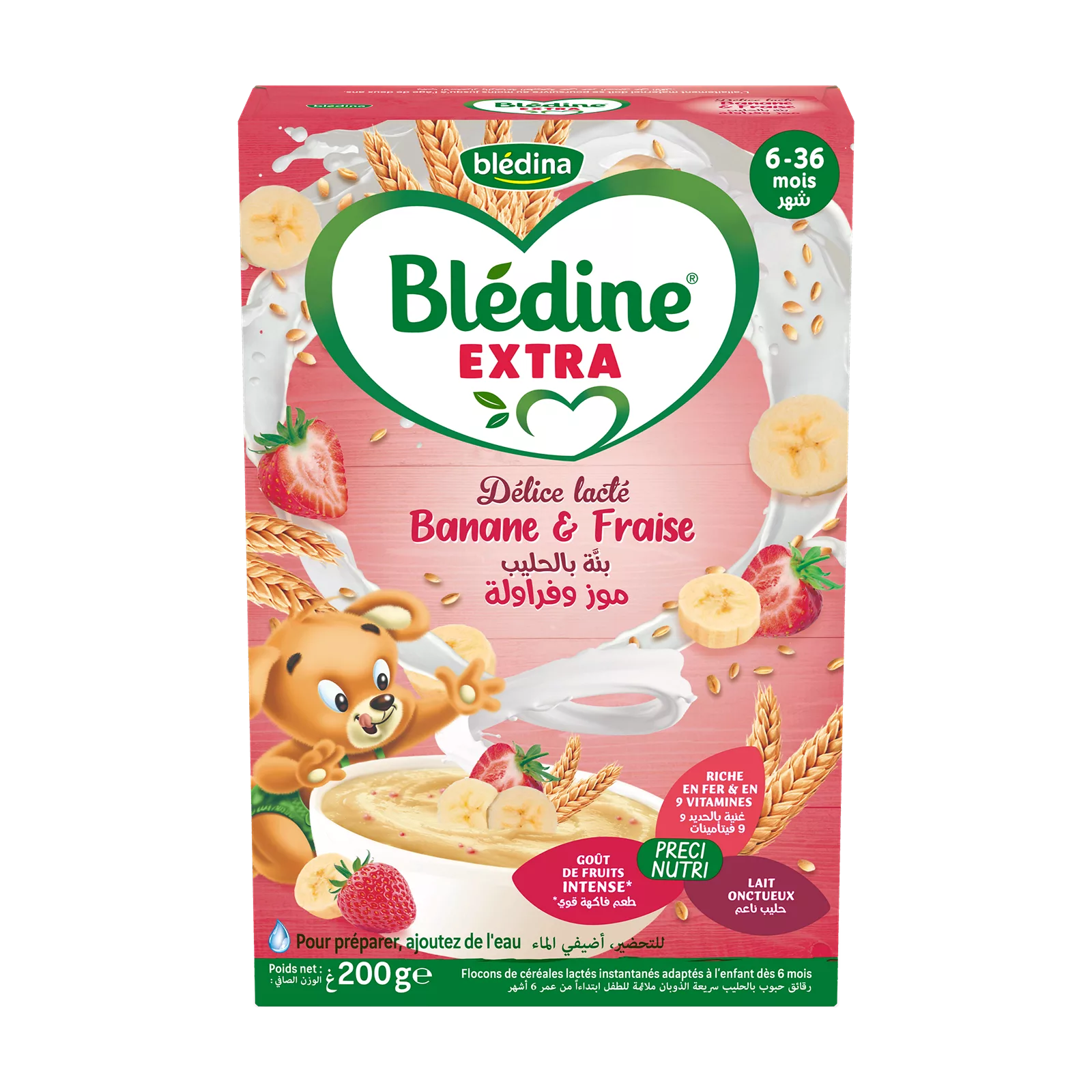 BLÉDINE® EXTRA BANANE & FRAISE