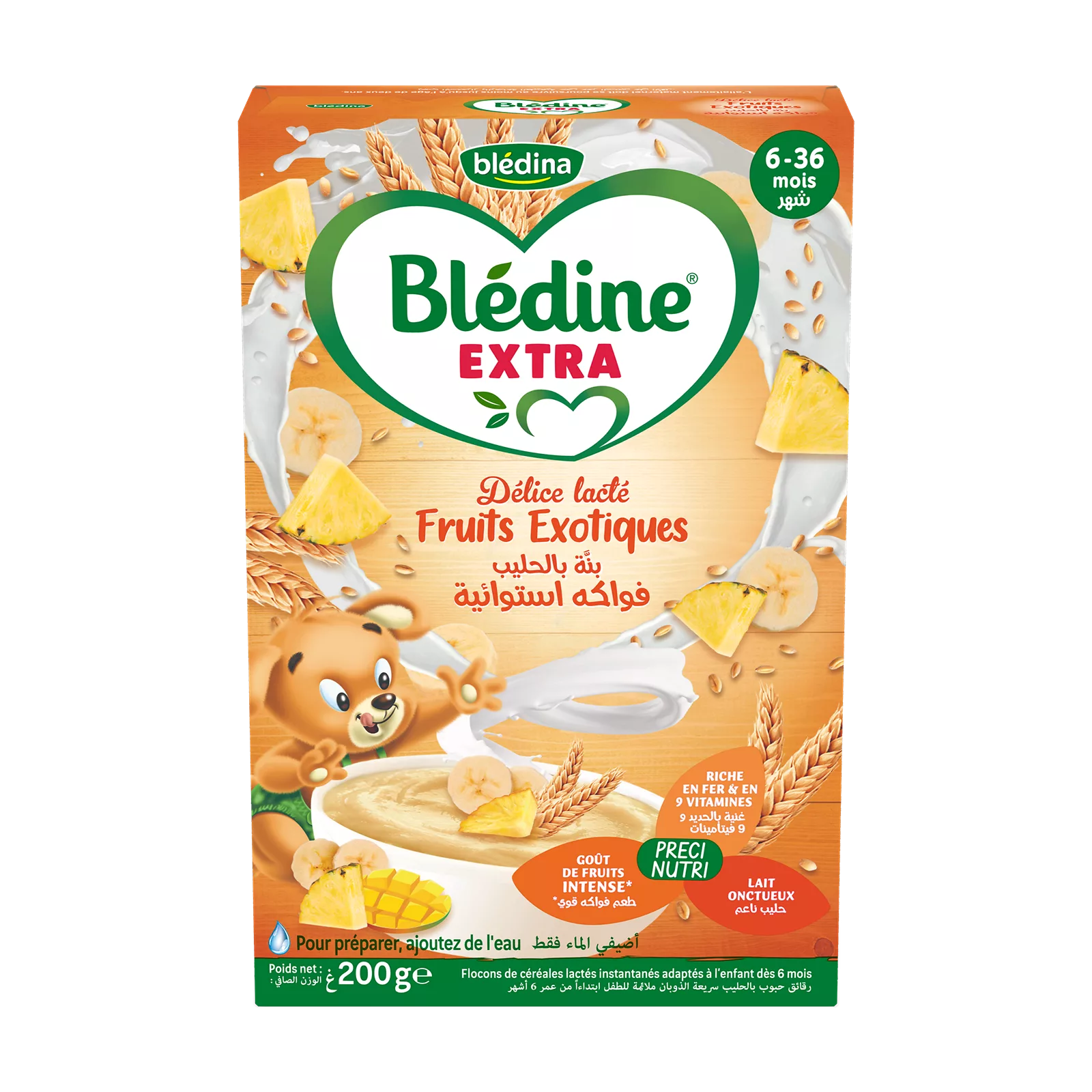 BLÉDINE® EXTRA FRUITS EXOTIQUES
