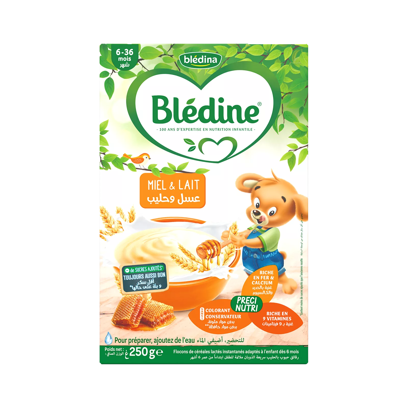 BLÉDINE® SAVEUR MIEL & LAIT