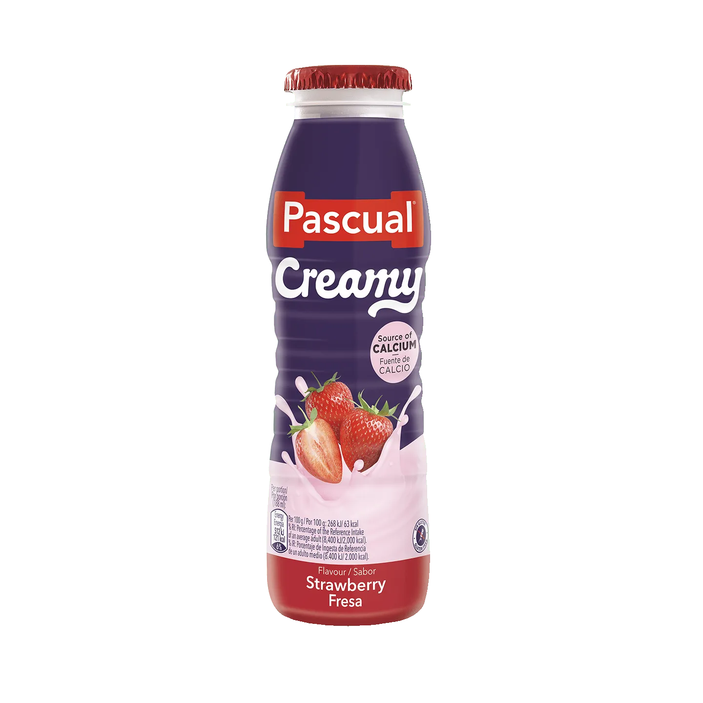 CREAMY LÍQUIDO SABOR FRESA 188ML