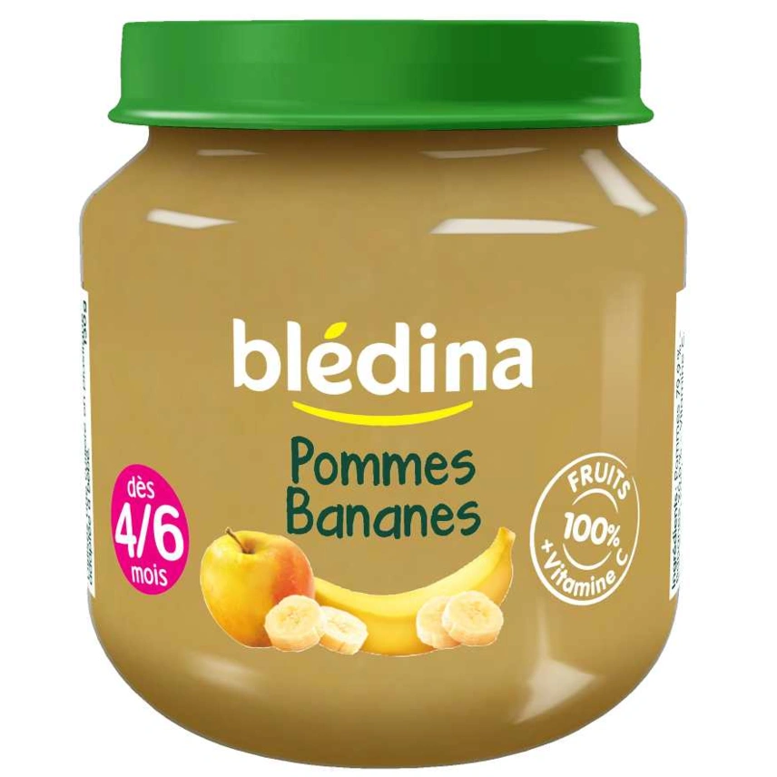 Pot Pommes Bananes 4x130g