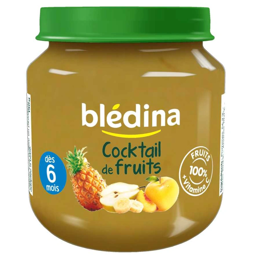 Pot Cocktail de fruits 4x130g