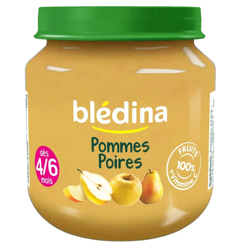 Pot Pommes Poires 4x130g
